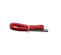 Calentador de cartucho de 24 V con cable impermeable de 1 m (10 x 75 mm) for impresión 3D, automoción y procesamiento de alimentos.(300W)