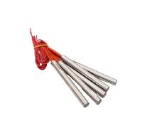 Calentador de cartucho de acero inoxidable de 9,5 x 180 mm, diámetro de tubo de 9,5 mm. Elemento calentador eléctrico de un solo extremo de 24V/36V/110V/220V/380V(24V 150W)