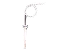 Calentador de cartucho eléctrico tubular SUS304 de 12 V/24 V CC con varilla roscada M14, 50 W/100 W/200 W(12V 50W)