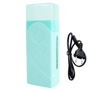 Calentador de cera depilatoria, máquina de depilación manual con cera dura, máquina de derretir dura ligera con caliente para rostro, manos y piernas