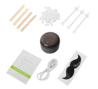 Calentador de Cera Depilatoria Mini para Mujeres Principiantes, Silicona | Portátil y Ligero, Calor Suave para Hogar y Oficina, Incluye Varilla Plástica, Algodón y Chips