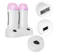 Calentador de cera para cartuchos de cera, depilación de cera de doble tanque, cartucho para depilación Calentador de cera para cartuchos de cera para una piel suave y hermosa de larga duración