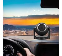 Calentador de coche de 120 W y 12 V, calentador eléctrico con ventilador de calefacción rápida para desempañar y descongelar parabrisas para vehículos utilitarios deportivos