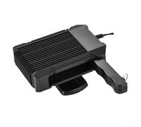 Calentador de coche de 150 W, descongelador de acción rápida para nieve, hielo, ventilador de calentamiento automático portátil, 16,5 x 8 cm (12 V)