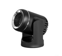 Calentador de coche para vehículo, 12 V, rotación de 360 grados, flujo de aire ajustable, enfriador de descongelador 2 en 1, calefacción de control de clima para parabrisas (2)