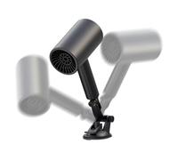 Calentador de coche portátil ABS + metal, ventilador antivaho para coche, descongelador de parabrisas para camión, caravana, tienda de campaña, escritorio, camping, baño, oficina, interior, exterior