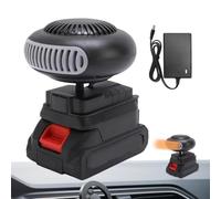 Calentador De Coche Portátil | Calentador Eléctrico Ajustable De 360 Grados | De Automóvil | Para Conducción Invernal Aparcamiento Acampada Auto Camión