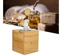 Calentador de Crema, Calentador de Aceite de Masaje AutomáTico Ajustable Control de Temperatura PortáTil Calentador de Crema de Aceite Terapia Corporal Calentador de Aceite de Masaje de una Sola