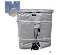 Calentador de cubo para barril, manta de calefacción de 2000 W/4000 W para 200 L/1000 L, cinta térmica versátil para un mantenimiento óptimo de la temperatura en tanques de plástico IBC