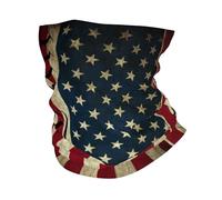 Calentador De Cuello Bandera De Estados Unidos Nosotros El Pueblo Bufanda Viento Polvo Prueba Prima Cuello Pañuelo, para Motocicleta, Hombre, Correr, Senderismo, 26x30cm