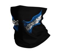 Calentador De Cuello Bandera De Nicaragua Y Honduras De Wing Nicaragua Polainas De Cuellos Multifuncional Braga De Cuellos Unisexo Pasamontañas para Adulto Verano Yoga