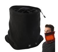 Calentador de cuello calefactor,Polaina de cuello calefactable - Bufanda tipo tubo de cuello calentado de terciopelo enchufable tipo C - Bufanda calefactora con Control de temperatura de velocidades,