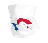 Calentador de cuello con estampado de mapa de la bandera de Panamá, ultra suave, elástico, polaina de cuello de invierno para hombres y mujeres