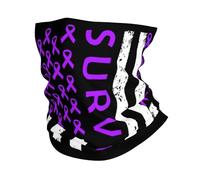 Calentador De Cuello Concientización sobre El Lupus4 Cuello Bufanda Respirable Pasamontañas Multifuncional Bandana para Cámping Ciclismo Senderismo 25X50CM