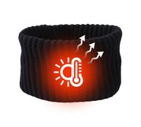 Calentador de cuello de invierno - Bufanda térmica de forro polar para cuello cálido | Cubierta facial resistente al viento para esquí al aire libre, deportes de nieve, tubo suave aislado, protección