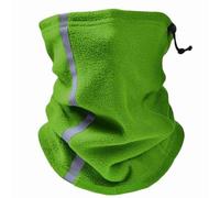 Calentador de Cuello de Lana para Invierno, Polaina de Cuello de esquí a Prueba de Viento para Ciclismo, Senderismo, Equipo para Exteriores (GREEN)