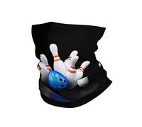 Calentador De Cuello Impresión De Botella De Bolos Sombreros Antideslizante Impreso Cuello Bufanda, para Deportes, Motocicleta, Pesca, Caza, 26x30cm