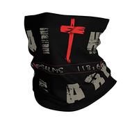 Calentador De Cuello Jesucristo Cristianismo Fe por Encima del Miedo Bandana Unisexo Pasamontañas Protección UV Braga De Cuellos para Yoga Correr Al Aire Libre