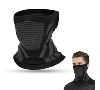 Calentador de Cuello Mascarilla Moto para Hombre Mujer Alta Elasticidad Braga Cuello Ciclismo Termica Transpirable Pasamontañas Esqui Bandana Cuello para Running Bicicleta