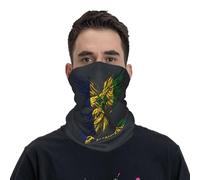 Calentador De Cuello Saint Vincent and The Grenadines Flag Eagle White Cuello Bufanda Multifuncional Pasamontañas Protección UV Bandana para Correr Senderismo Cámping 25X50CM