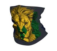 Calentador De Cuello Saint Vincent and The Grenadines Flag Lion Cuello Bufanda Multifuncional Pasamontañas Protección UV Bandana para Correr Pesca Senderismo 25X50CM