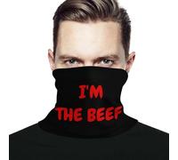 Calentador De Cuello Yo Soy La Carne Bandana Prima Multifuncional Cuello Bufanda, para Pesca, Correr, Ciclismo, Caza, 26x30cm