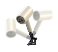 Calentador de desfiguración del parabrisas - ventilador de taza de succión dividida para la tienda de campaña de camiones Baño de escritorio | Rejilla de metal resistente al calor con núcleo de cerámi