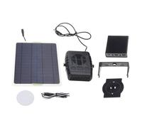 Calentador de energía solar de tamaño compacto para invernadero de gallineros y casa de perro, calentador de casas de perro