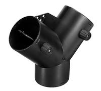 Calentador de estacionamiento en forma de Y con solapa de doble válvula para Webasto Air Eberspacher Propex ABS conector de salida eficiente flujo cálido dividido sistema adicional instalación inicial