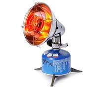 Calentador de gas portátil para exteriores, mini estufa de gas para camping, calentador de tienda de campaña, calentador de patio, estufa de calefacción de gas butano para pesca, senderismo, caza,