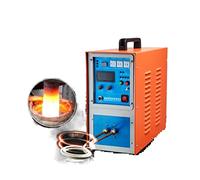 Calentador de inducción alta frecuencia 25KW, equipo templado y recocido, máquina soldadura, horno fusión metales(25kw)