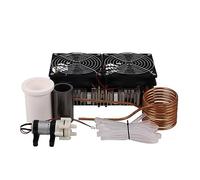 Calentador de inducción, Calentador de inducción ZVS de 2500W, placa PCB de calentamiento por inducción de alta frecuencia, Metal fundido, bobina, crisol y bomba