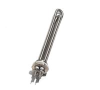 Calentador de inmersión en agua, 12V, 24V, 36V, 48V, G1, 1/4 ", DN25, tubo calentamiento por inducción rosca 1 pulgada, 304SUS, 300W-1,5 kW, Uds(Without accessories,48V_300W 200MML 304SS)