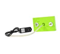 Calentador de jaula para pájaros con percha calefactada de 12 V, enchufe estadounidense de 110 V para loros y chinchillas.