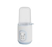 Calentador de leche eléctrico 8 en 1 con LCD y luz nocturna, control preciso de temperatura de 37 °C, esterilizador de vapor, protección contra sobrecalentamiento, para todos los tamaños de botella