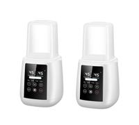 Calentador de leche para bebés, calentador de alimentos para bebés, calentador de biberones, calentador de biberones y esterilizador, aparato de alimentación para bebés 6 en 1 con función de