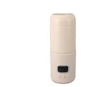 Calentador de Leche Portátil para Viajes, 400 Ml de Gran Capacidad, Calentador de Botellas Portátil Inalámbrico Recargable de 10000 MAh, Calentamiento Rápido de Agua y Leche