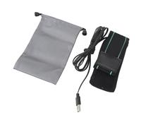 Calentador de Lente de Cámara DSLR, Calentador de Lente USB Antivaho USB de 11,4 Pulgadas A Correa Ajustable Resistente Al Frío para Viajes