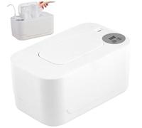 Calentador De Limpieza Para BebéS Termostato PañAl Toallero CáLmero 55 ℃ A 65 ℃ Toallitas Ajustables Calentador Con Ligero CalefaccióN USB Toallitas HúMedas HúMedo Barmonador De Toallitas