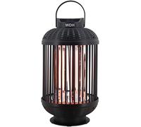 Calentador de linterna Aktobis WDH-12HL: equipado con dos ajustes de calor (600/1.200 vatios) y una función de rotación de 180°.