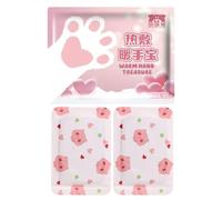 Calentador de mano, 2 piezas, autocalentable, portátil, lindo, calentadores activados por aire para clima frío, para cuerpo, pie, estómago, regazo para niños y adultos, invierno, al aire libre