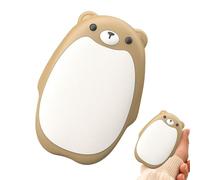 Calentador de mano - 3.23x2.2x0.28in calentador portátil eléctrico y recargable | Cute Bear Design Safe And Consistent Heating, Calentador de manos para acampar, senderismo, , caza, hogar