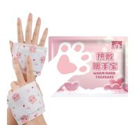 Calentador de manos, 2 piezas autocalentable, de larga duración, parches de calor de dibujos animados, calentador de cuerpo, para cuerpo, pie, estómago, regazo para niños y adultos, invierno, al aire