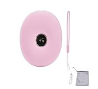 Calentador de Manos 5000mAh |Calefacción de Doble Cara y regulación Inteligente de Temperatura |Calentador USB portátil para Manos frías/Invierno al Aire Libre (Roseate)