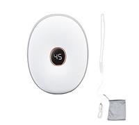 Calentador de Manos 5000mAh |Calefacción de Doble Cara y regulación Inteligente de Temperatura |Calentador USB portátil para Manos frías/Invierno al Aire Libre (White)