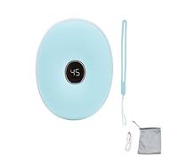 Calentador de Manos 5000mAh |Calefacción de Doble Cara y regulación Inteligente de Temperatura |Calentador USB portátil para Manos frías/Invierno al Aire Libre (Blue)