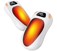 Calentador de Manos, 6000mAh Magnético Calienta Manos Recargable 2 en 1,12 Hrs de Calor 3 Niveles de Calor hasta 55°C, Calientamanos Portatil Electrico de Bolsillo para Camping/Esquiar,Regalos Navidad