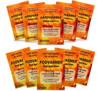 Calentador de manos + calentador de pies Accezzi (2 x 5 pares)