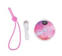 Calentador de Manos Colgante Calentador de 3 Niveles Calentador de Bolsillo portátil Recargable de 4000 mAh con Pantalla Digital LED Ligera para Acampar al Aire Libre Regalos de