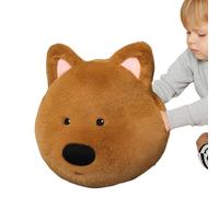 Calentador de manos de felpa,Almohada calentadora de manos,Juguete de peluche para perro West Highland - Divertida almohada rellena de animales, adorable almohada de siesta de felpa con bolsillo para